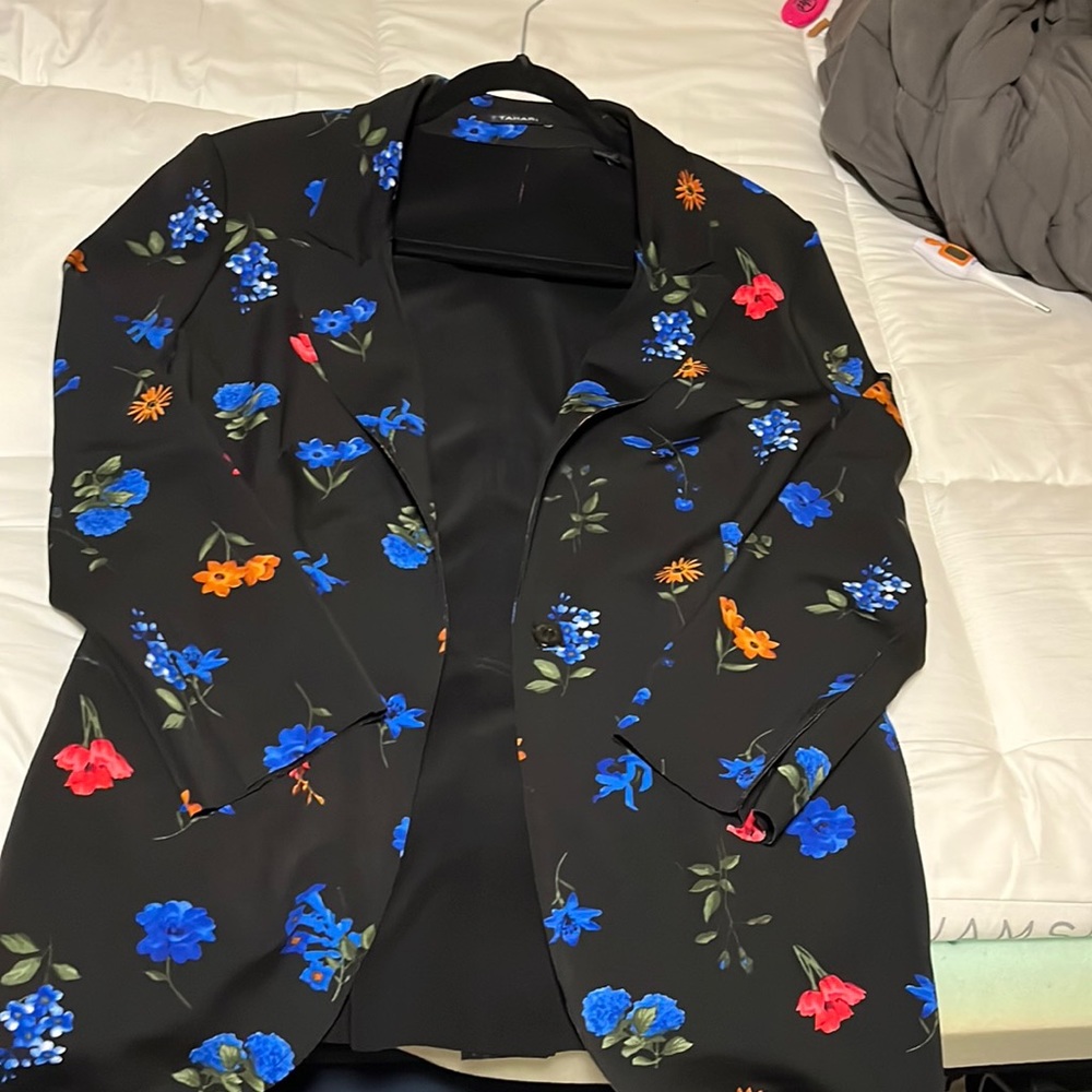 Multicolor stretch blazer from TTAHARI